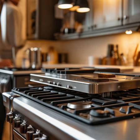 燃气灶时尚大方,提升厨房档次