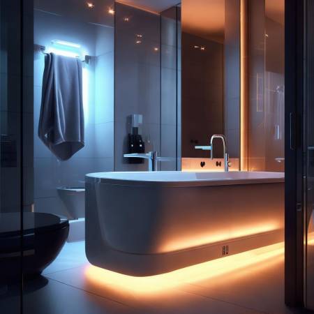 氛围灯自动亮灭,智能家居联动