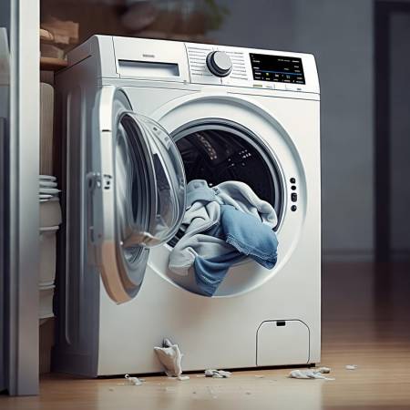 洗衣机噪音大，桶不平衡