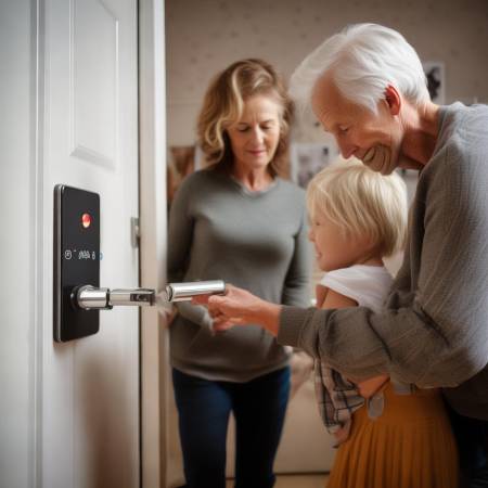 智能锁贵,老人小孩难用