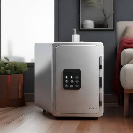 AIPU保险柜,简约多色,远程