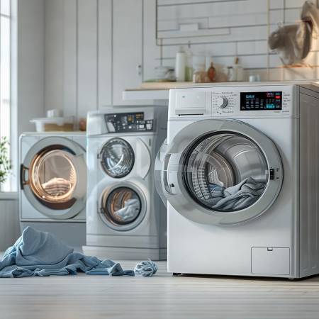 洗衣机种类多样,功能各异