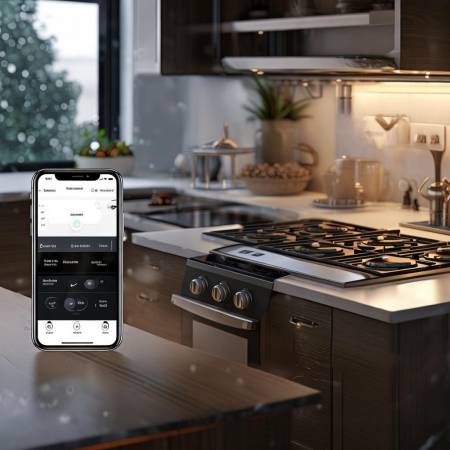 远程APP控燃气灶