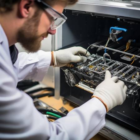 拆加热管,检查无损