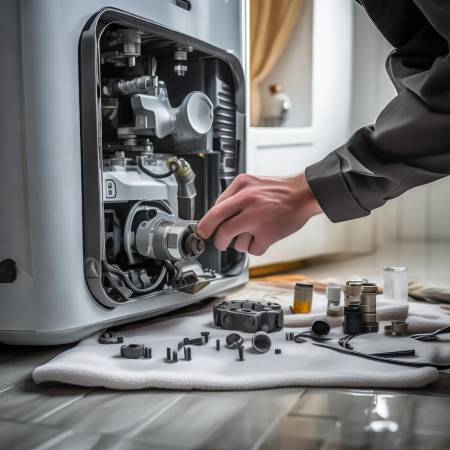 装回原位,检查无误