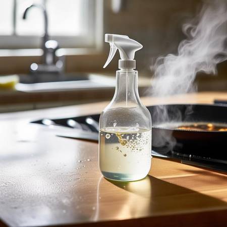 白醋热水除油污去异味