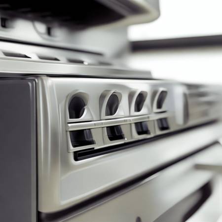 燃气孔圆润，空气孔三角形