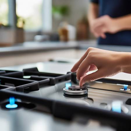 燃气灶微动开关,省心又省力