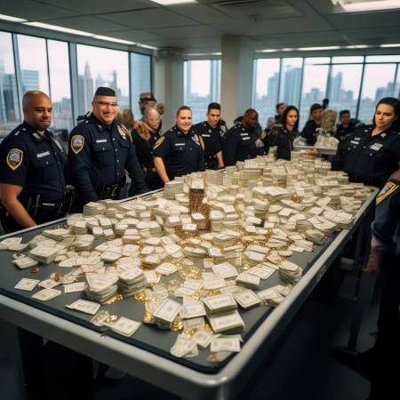 “警力护财，民心所向”