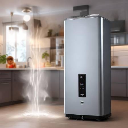 百田热水器，节能速热。