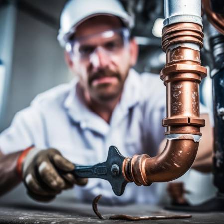 涂抹润滑剂,轻松拆卸水管接头