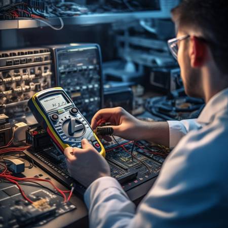 检测主板电路,确保无损坏