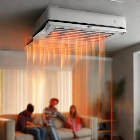 空调向上送风更温暖