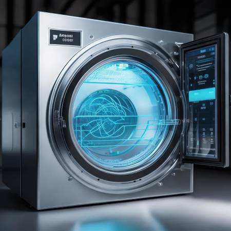 奥克斯AUX触屏消毒柜,科技感