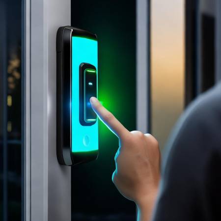 飞利浦指纹锁,安全迅速,防撬难