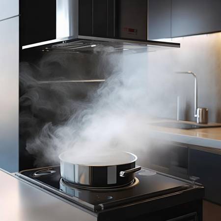 红日集成灶吸烟强,保持厨房清新