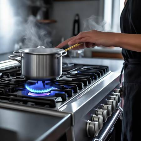 燃气灶使用技巧:检查、注意火候