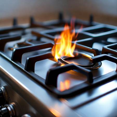 燃气灶火苗问题检查开关