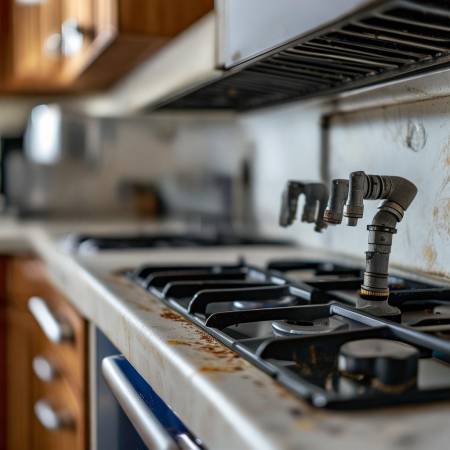 燃气灶管道定期检查