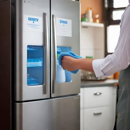 小心清洁,防环戊烷泄露