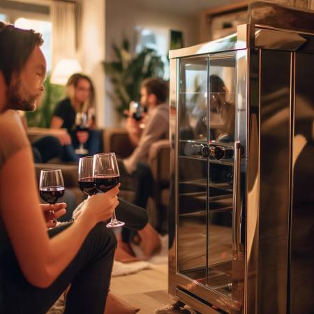 红酒柜闪耀，生活惬意无比