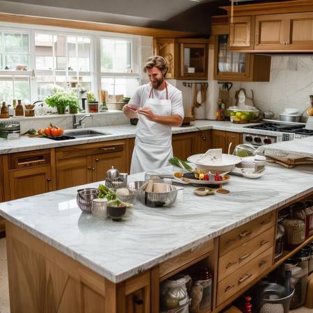 厨房交流,下次再见