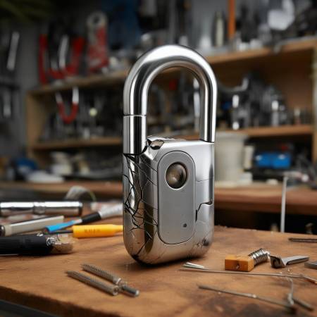 智能锁外壳损坏诊断与维修