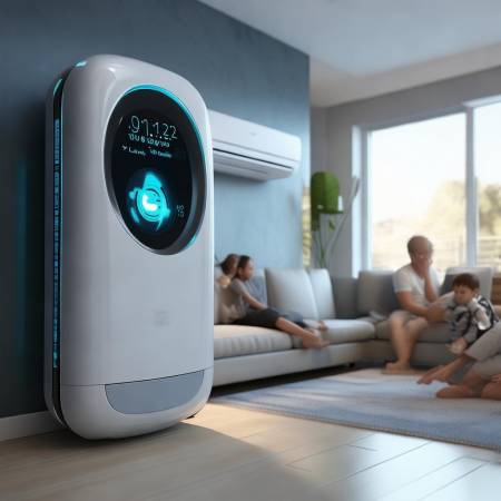 智慧眼空调，自动调节，节能环保