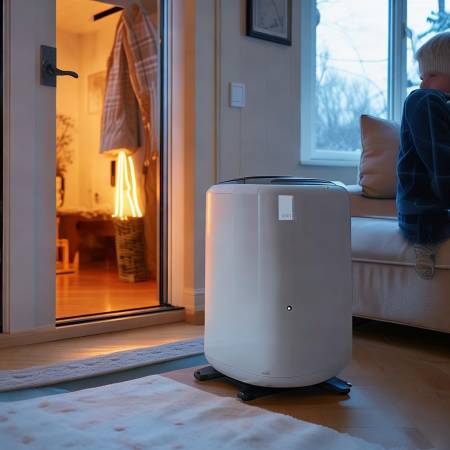 冬日回家,空气能温暖如春