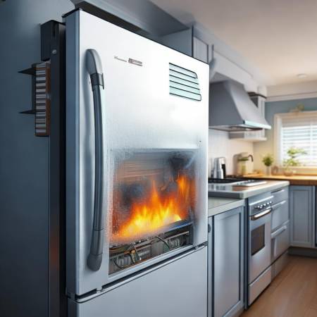 冰箱压缩机故障需专业人士维修