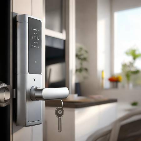 指纹锁停电,备用电源保障