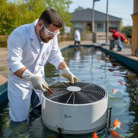 鱼池热泵保养维护