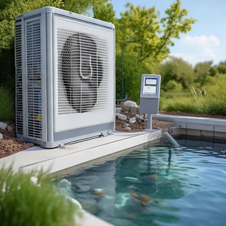 鱼池热泵安装简单,智能操作舒适