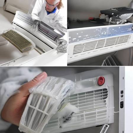 室内机清洁步骤