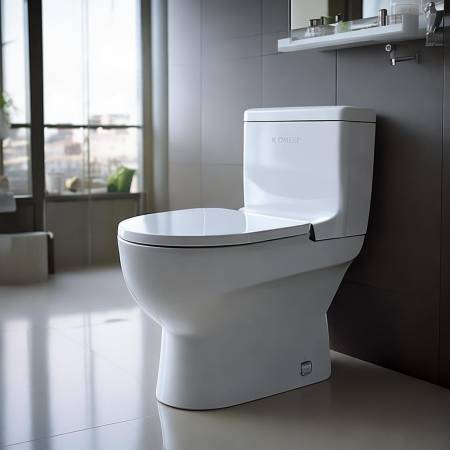 科勒智能马桶,自动环保清洁