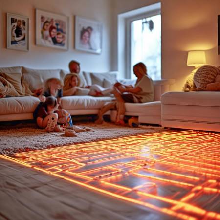 “空气能地暖机，温暖又环保”