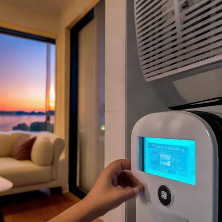 空气能热水器定时关机教程