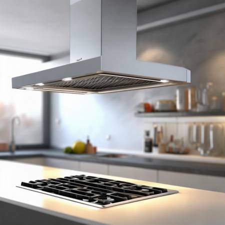 侧吸油烟机,视野无阻