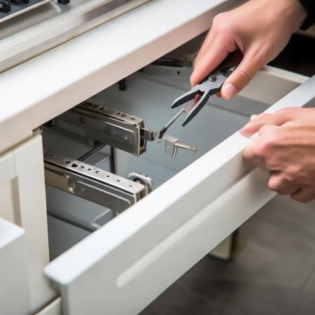 合页磨损可紧固或更换