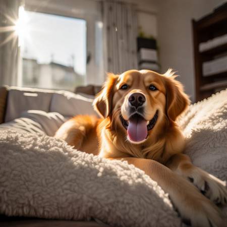 狗狗夏日清凉空调享