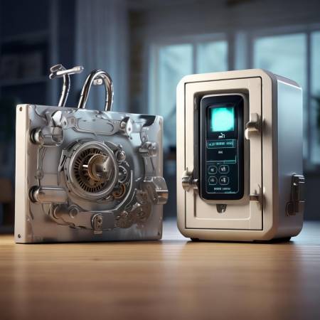 机械锁齿轮,电子锁科技