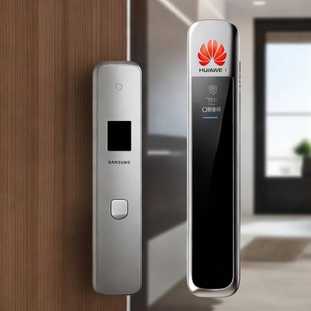 大牌指纹锁价格不菲