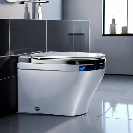 摩恩智能马桶,双出水节水技术