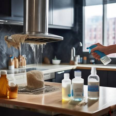 去油剂清洁油烟机