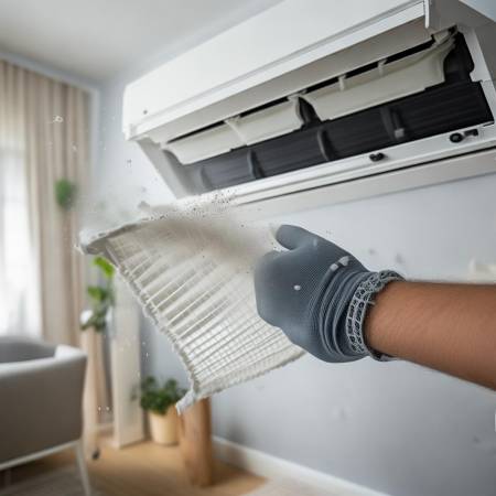 “空调滤网清洁提醒”