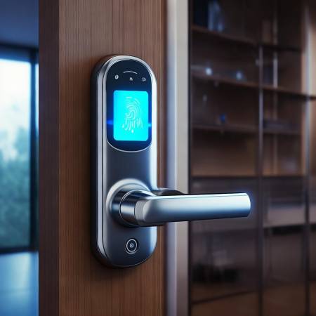 智能锁指纹安全认证