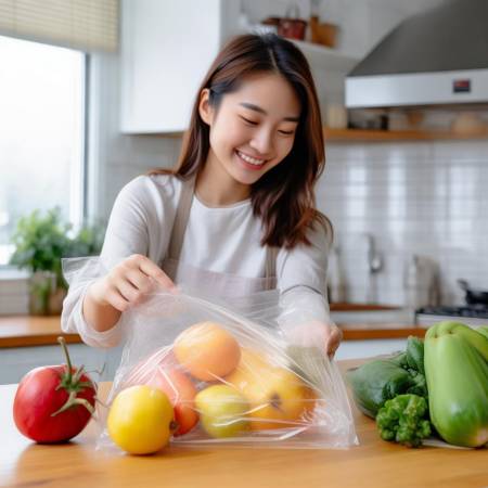保鲜膜延长食物保鲜