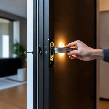 “指纹锁选购攻略,轻松回家无忧