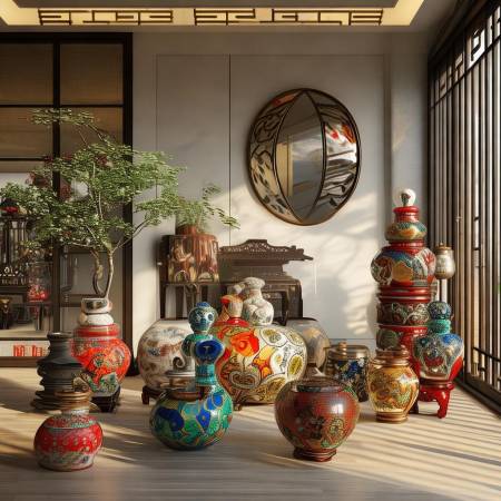 挂风水物品调气场