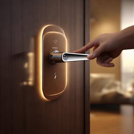 智能锁一触即达